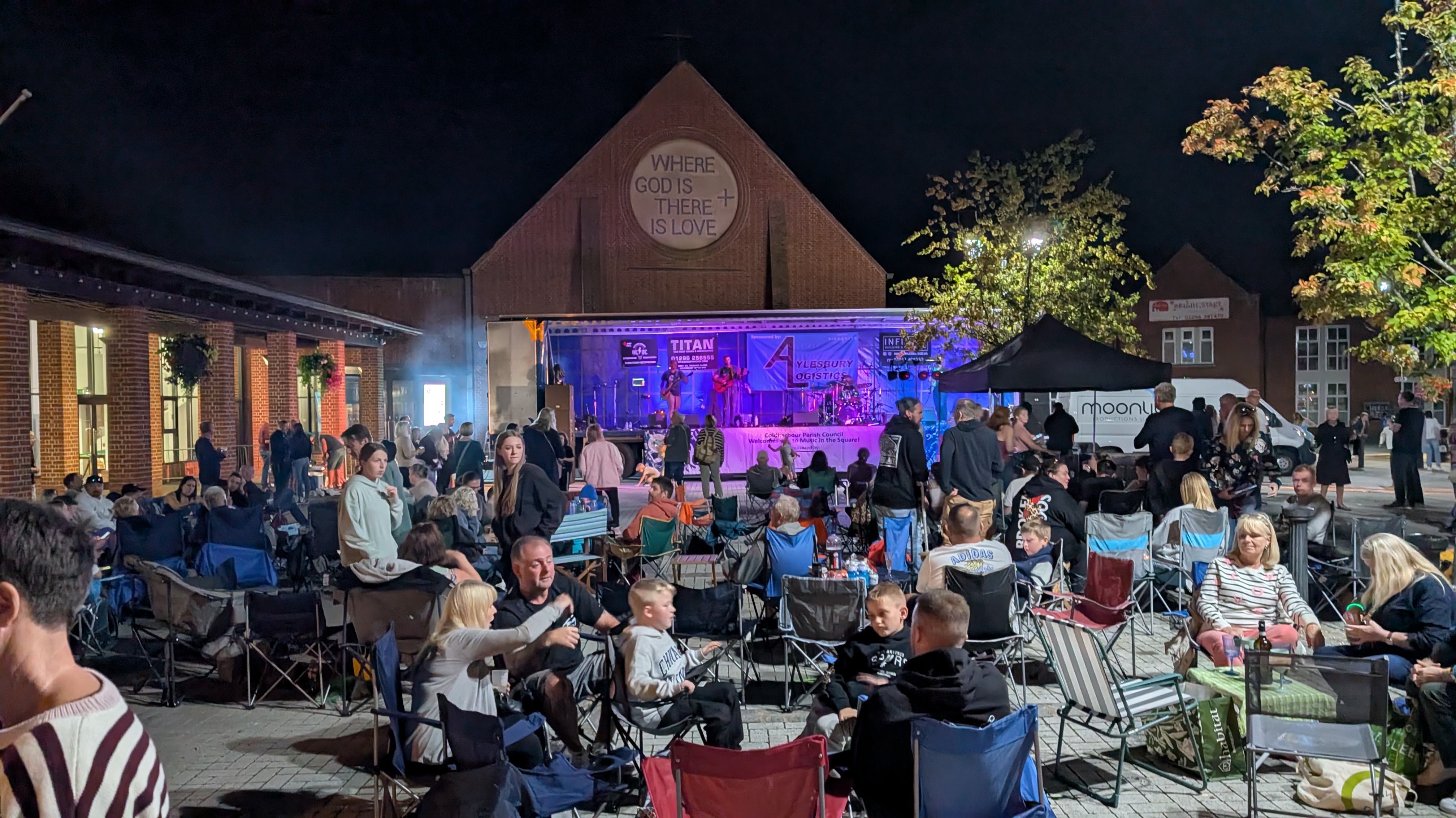 At Music in the Square, Fairford Leys 2025, 6 Sep '25